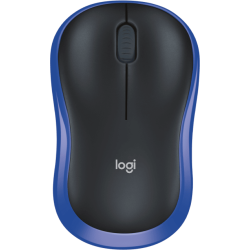 Безжична мишка Logitech M185, Blue/Black