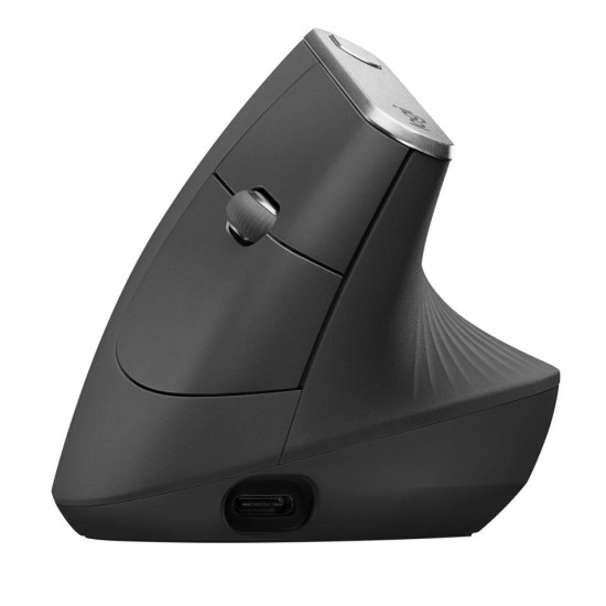Безжична мишка Logitech MX Vertical Advanced, Graphite
