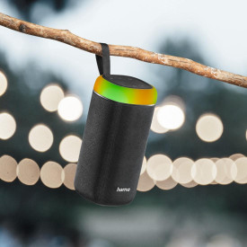 Преносима тонколона HAMA Shine 2.0, 30W, LED, Водоустойчива, Black