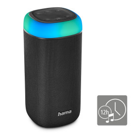 Преносима тонколона HAMA Shine 2.0, 30W, LED, Водоустойчива, Black