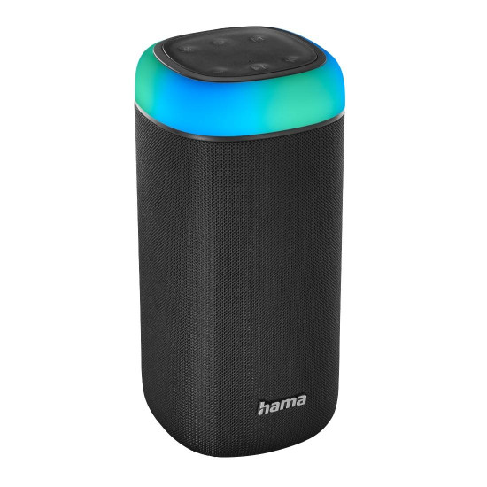 Преносима тонколона HAMA Shine 2.0, 30W, LED, Водоустойчива, Black