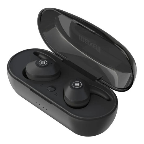 Безжични слушалки Maxell MINI DUO, True Wireless, Bluetooth 5.0, Black