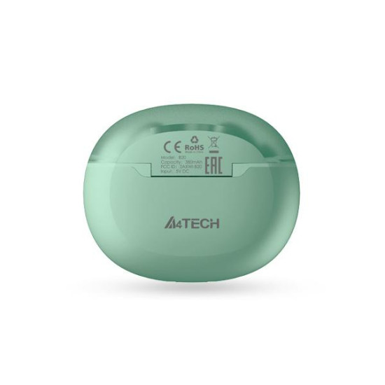 Безжични слушалки A4Tech B20 2Drumtek, Mint Green