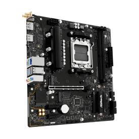 Дънна платка ASRock A620AM-X WIFI, mATX, AM5, DDR5, PCIe 4.0