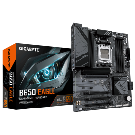 Дънна платка GIGABYTE B650 EAGLE, ATX, Socket AM5, 4x DDR5, PCIe 4.0