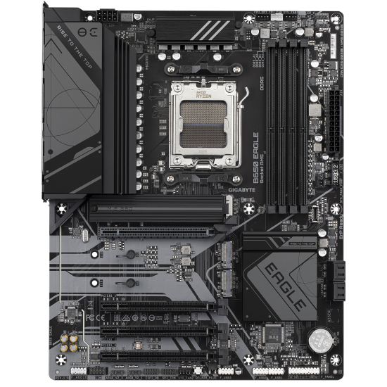 Дънна платка GIGABYTE B650 EAGLE, ATX, Socket AM5, 4x DDR5, PCIe 4.0