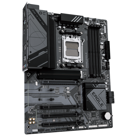 Дънна платка GIGABYTE B650 EAGLE, ATX, Socket AM5, 4x DDR5, PCIe 4.0