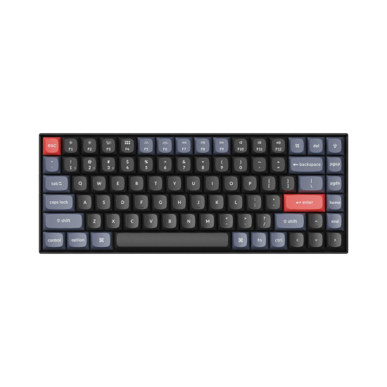 Безжична клавиатура Keychron K2 Pro HS, Blue Switch, Black