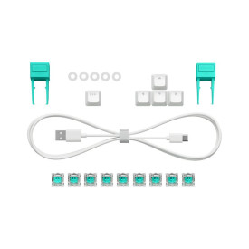 Клавиатура Logitech G512 X 75, 75%, Dual Swap Tactile Switch, RGB, White (920-013955)