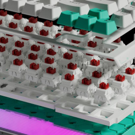 Клавиатура Logitech G512 X 75, 75%, Dual Swap Tactile Switch, RGB, White (920-013955)