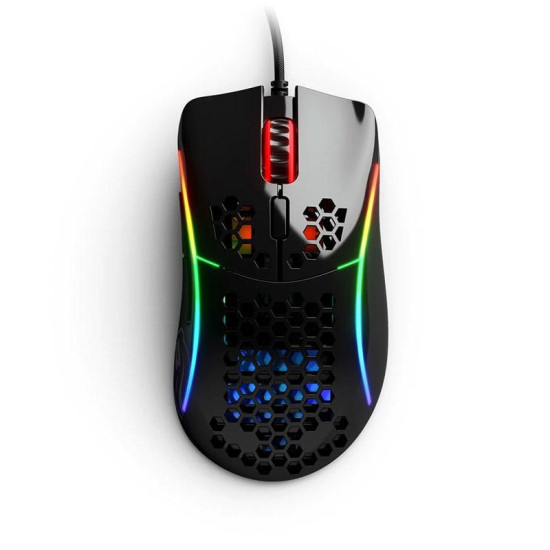 Безжична мишка Glorious Model D, Glossy Black, RGB