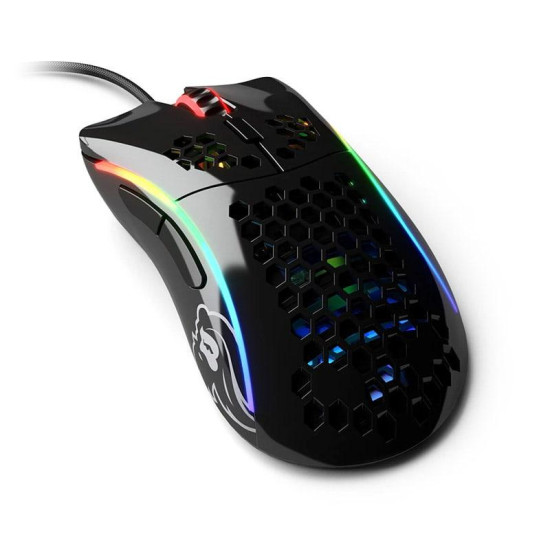 Безжична мишка Glorious Model D, Glossy Black, RGB