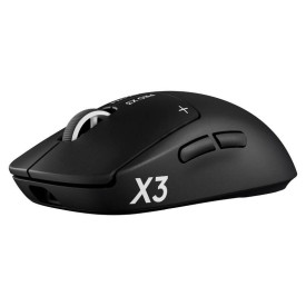 Безжична мишка Logitech G Pro X3 Superstrike, 48000 DPI, 8000Hz, Midnight Black (910-007878)