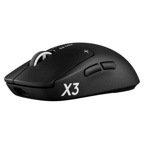 Безжична мишка Logitech G Pro X3 Superstrike, 48000 DPI, 8000Hz, Midnight Black (910-007878)