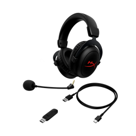 Безжични слушалки HyperX Cloud II Core, Black