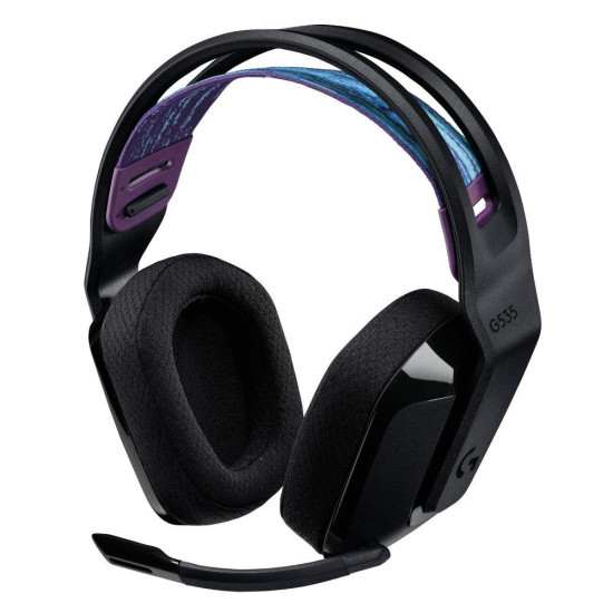Безжични слушалки Logitech G535 Lightspeed Wireless, USB, Black