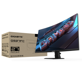 Монитор Gigabyte GS27FC, 27 инча, VA, FHD 1920x1080, 180Hz, 1ms, FreeSync Premium, HDMI/DP