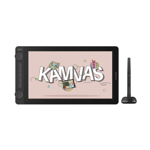 Графичен таблет HUION Kamvas 13, 5080 LPI, Черен