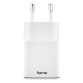 Зарядно HAMA 201992, GaN, 30W, 1x USB-C, 1x USB-A, PD, бял