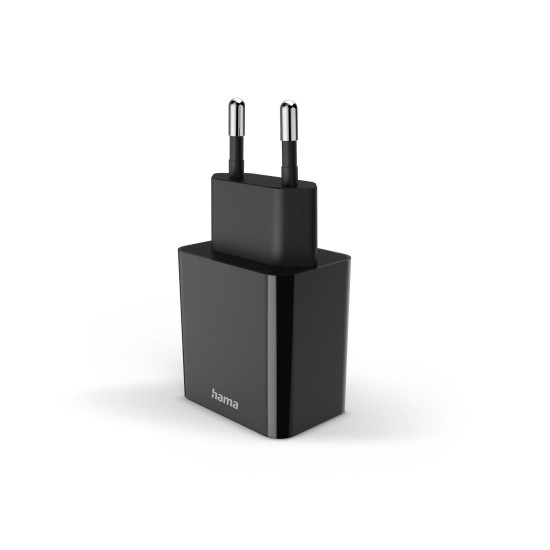 Зарядно HAMA 201959, USB-C, PD, 20W, Black