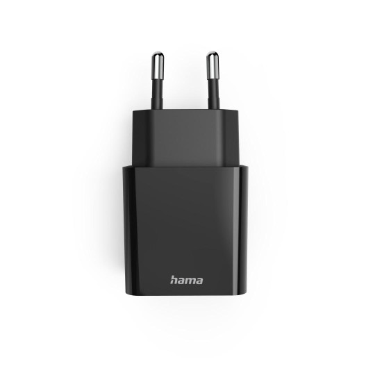 Зарядно HAMA 201959, USB-C, PD, 20W, Black