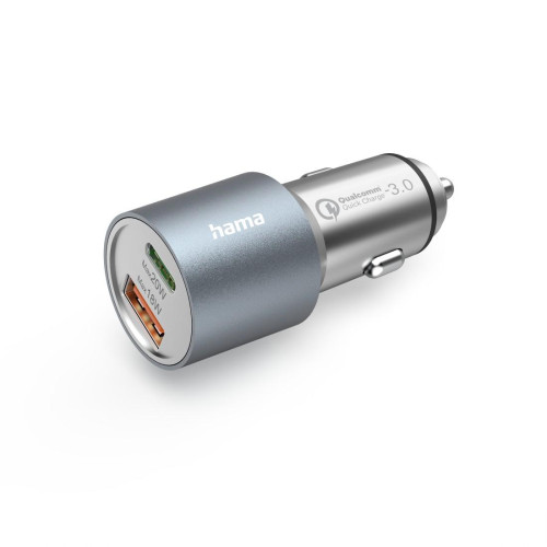 Зарядно за кола HAMA 201639, 38W, 1x USB-C PD, 1x USB-A QC