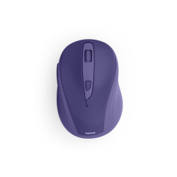 Безжична мишка HAMA WM-400, 6 бутона, тиха, Purple