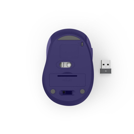 Безжична мишка HAMA WM-400, 6 бутона, тиха, Purple