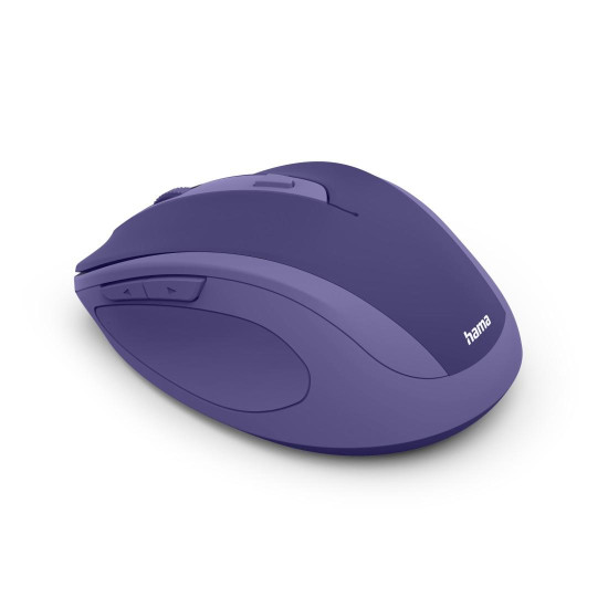 Безжична мишка HAMA WM-400, 6 бутона, тиха, Purple
