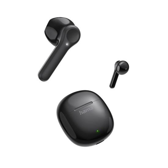 Безжични слушалки Hama Action One, TWS Earbuds, Black