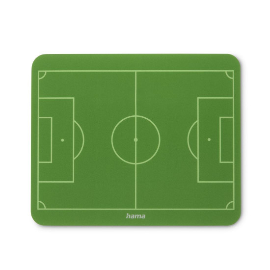 Подложка за мишка HAMA Football, 220x180x1 mm, Green (HAMA-126899)