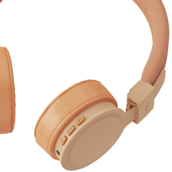 Безжични слушалки HAMA Freedom Lit III, Bluetooth, On-Ear, с микрофон, Orange (HAMA-221770)
