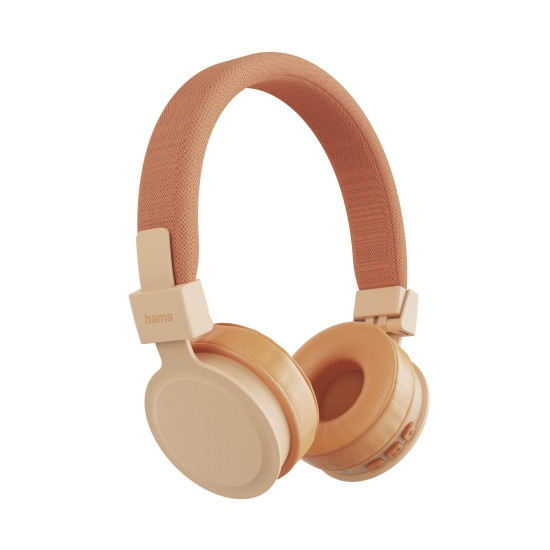 Безжични слушалки HAMA Freedom Lit III, Bluetooth, On-Ear, с микрофон, Orange (HAMA-221770)