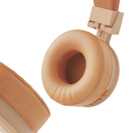 Безжични слушалки HAMA Freedom Lit III, Bluetooth, On-Ear, с микрофон, Orange (HAMA-221770)