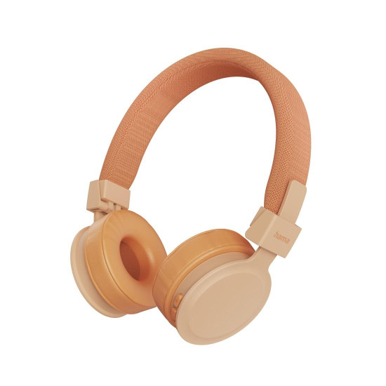 Безжични слушалки HAMA Freedom Lit III, Bluetooth, On-Ear, с микрофон, Orange (HAMA-221770)