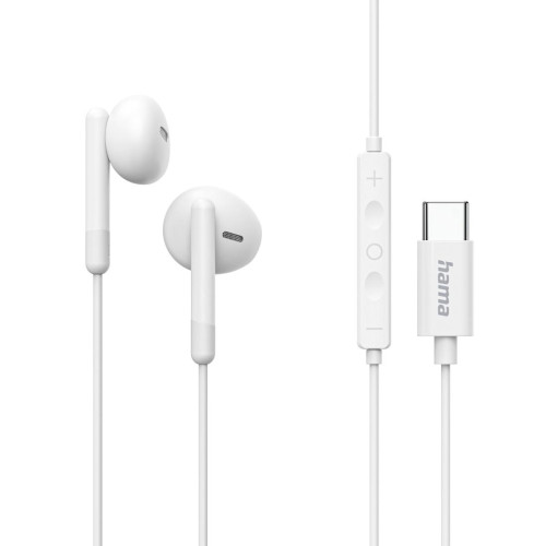 Слушалки HAMA Season II USB-C, White