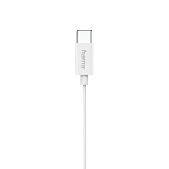 Слушалки HAMA Season II USB-C, White