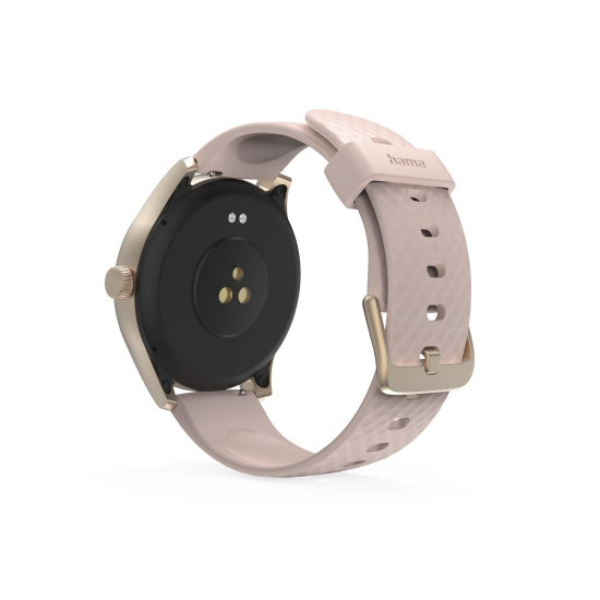 Смарт часовник HAMA 5010, 1.38 инча, 52 мм, Gold/Pink