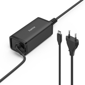 Зарядно за лаптоп HAMA USB-C, Gan, PD, 5-20V / 100W