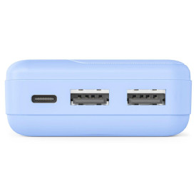 Външна батерия HAMA Pocket 10, 10000 mAh, 2x USB-A, син