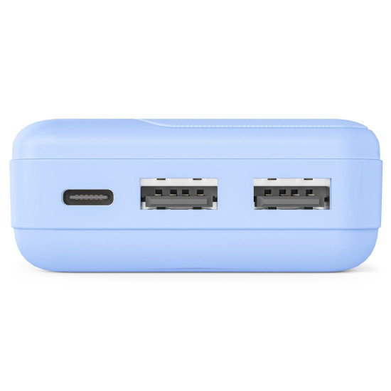 Външна батерия HAMA Pocket 10, 10000 mAh, 2x USB-A, син