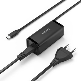 Зарядно за лаптоп HAMA USB-C PD, GaN, 5-20V / 65W
