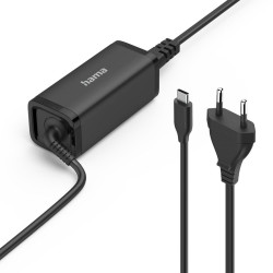 Зарядно за лаптоп HAMA USB-C PD, GaN, 5-20V / 65W