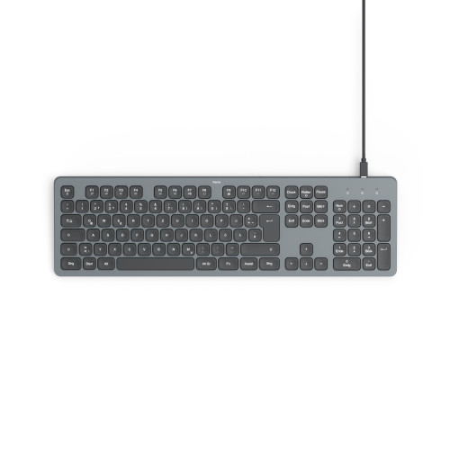 Клавиатура HAMA CK-400, HAMA-173058, USB-C, Black