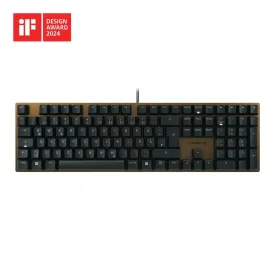 Клавиатура Cherry KC 200MX, Brown Switch, Black