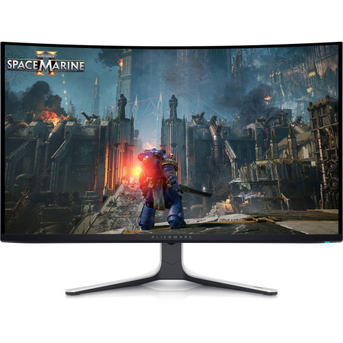 Монитор Alienware AW3225QF, 32 инча, Curved, QD-OLED, UHD 3840x2160, 240Hz, 0.3ms, FreeSync Premium, HDMI/DP