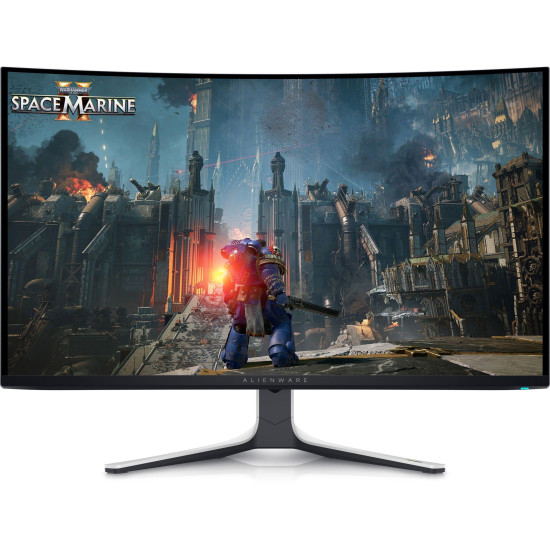 Монитор Alienware AW3225QF, 32 инча, Curved, QD-OLED, UHD 3840x2160, 240Hz, 0.3ms, FreeSync Premium, HDMI/DP