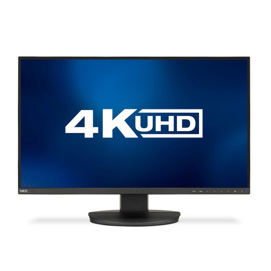 Монитор NEC MultiSync EA271U LCD 27 инча, IPS, UHD 3840 x 2160, 60Hz, 5ms, HDMI/DP