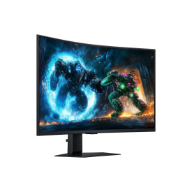 Монитор Samsung Odyssey G7 G75F, 37 инча, Curved, WQHD 3440x1440, 165Hz, 1ms, HDR10, FreeSync Premium