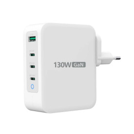Зарядно j5create JUP43130E 130W, 4 порта, USB-C, USB-A